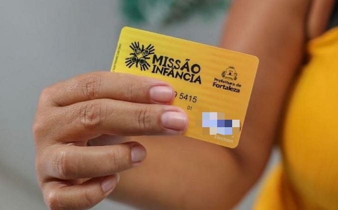 Prefeitura realiza mutirão em Fortaleza para inscrições no Cartão Missão Infância; veja como participar