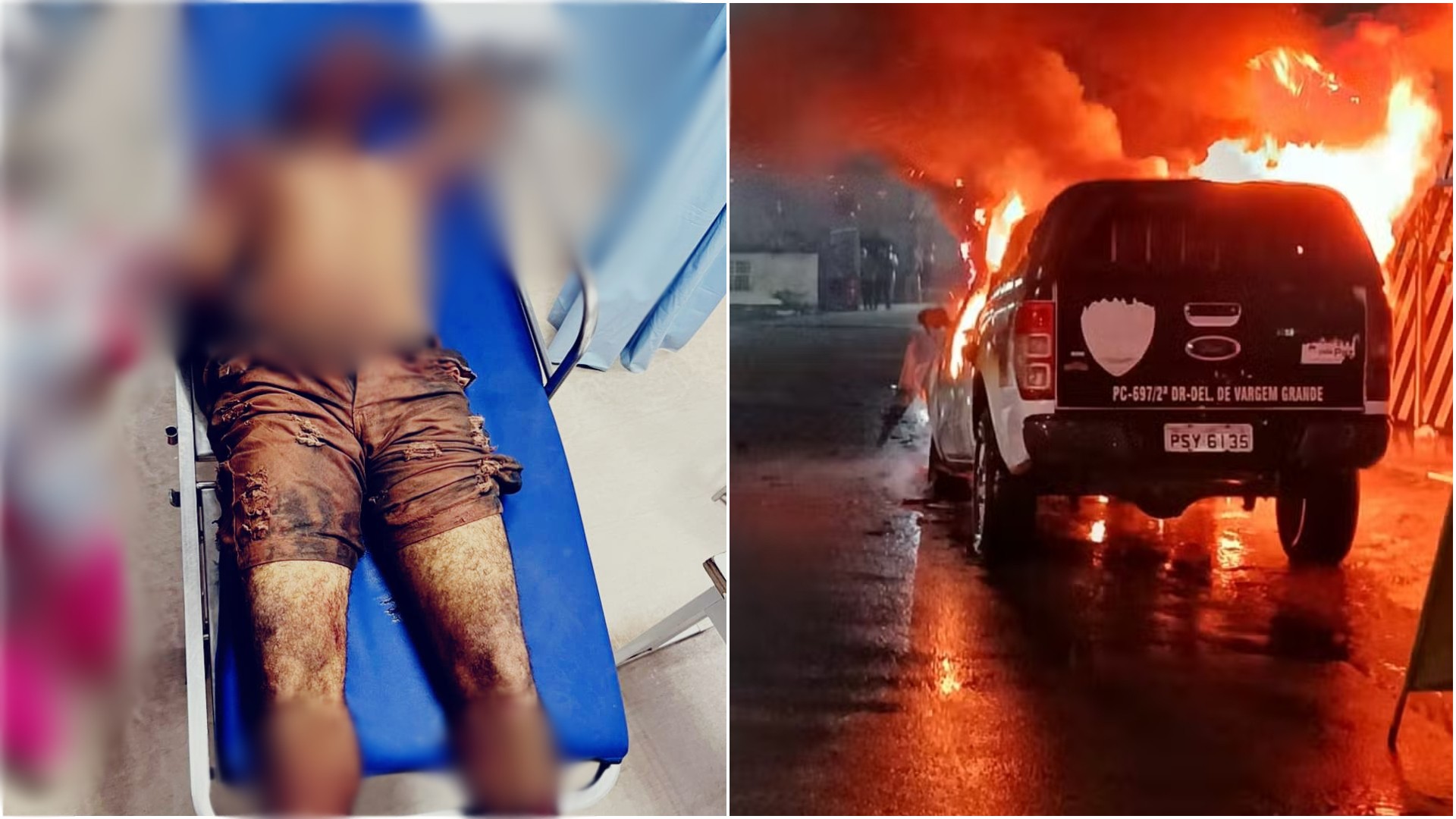 Suspeito de atear fogo em viatura é morto pela polícia, em Itapecuru-Mirim, no MA