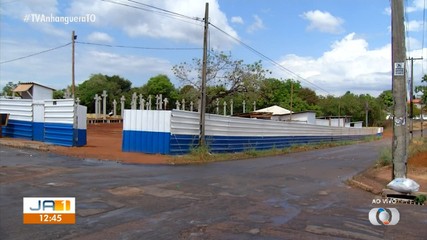 Comunidade reclama das grades de contenção de obra na região sul de Palmas