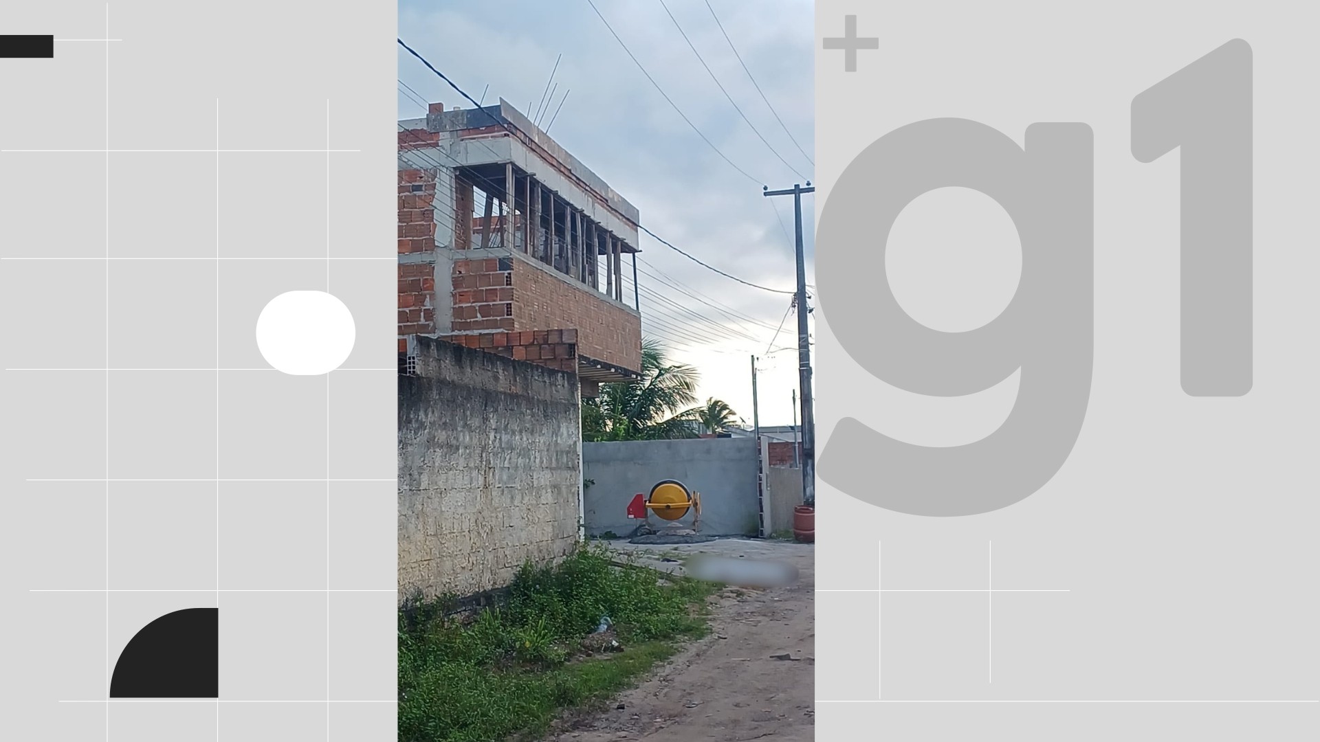 Trabalhador morre após sofrer descarga elétrica e cair de 6 metros em obra na Grande João Pessoa
