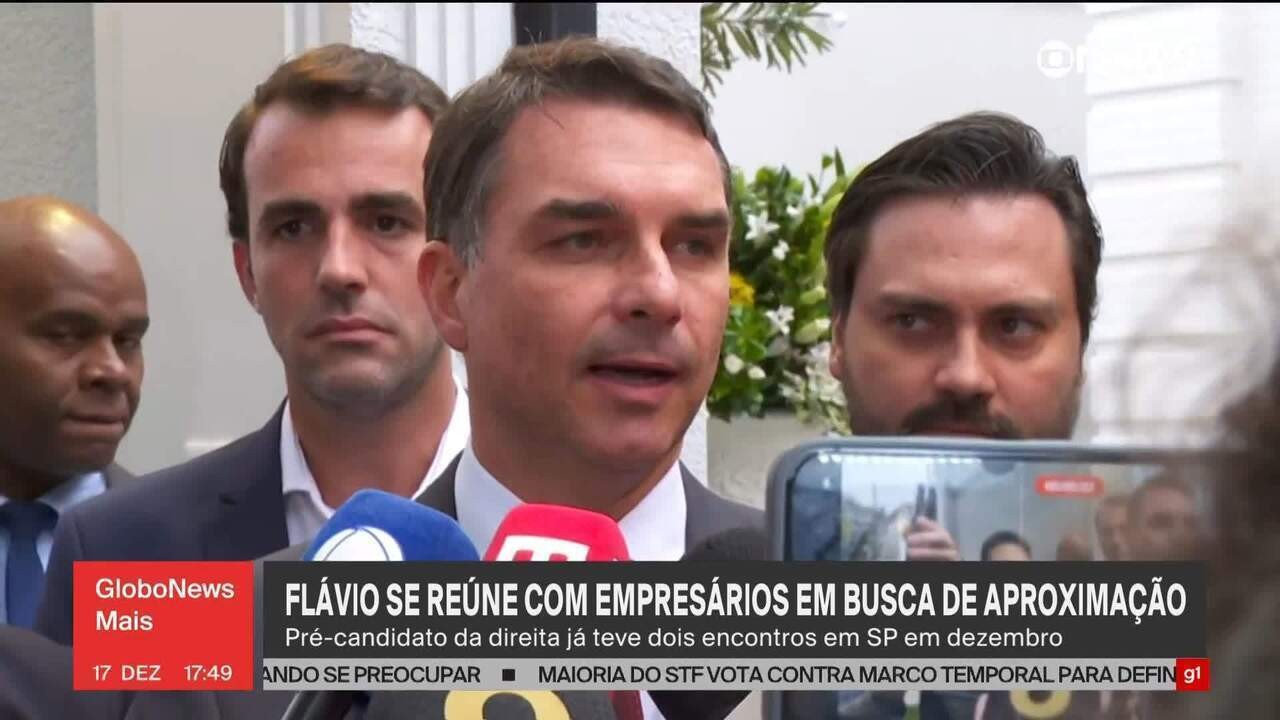 Flávio Bolsonaro intensifica aproximação com o mercado financeiro em SP com ajuda de aliado