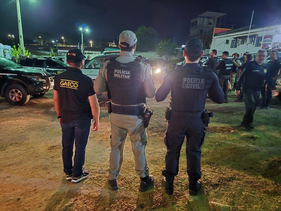 Operação do MP cumpre mais de 50 mandados no interior e na região metropolitana de Natal — Foto: MPRN/Cedida