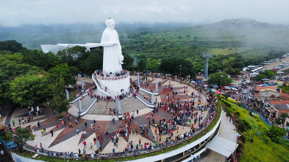 Juazeiro do Norte deve receber cerca de 150 mil fiéis no período de Semana Santa em 2023 — Foto: Lânio Silva/Arquivo pessoal