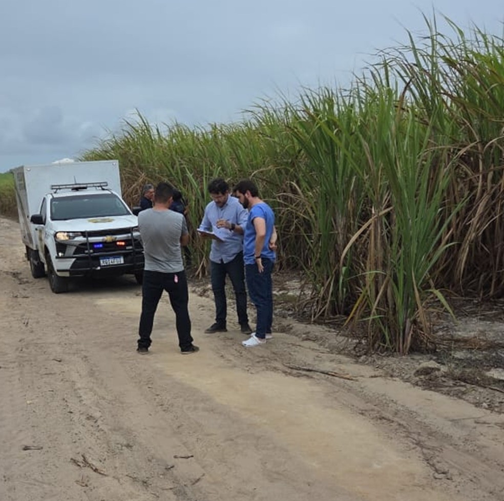 Corpo do empresário foi encontrado em um matagal em Baía Formosa, no litoral do Rio Grande do Norte — Foto: Cedida