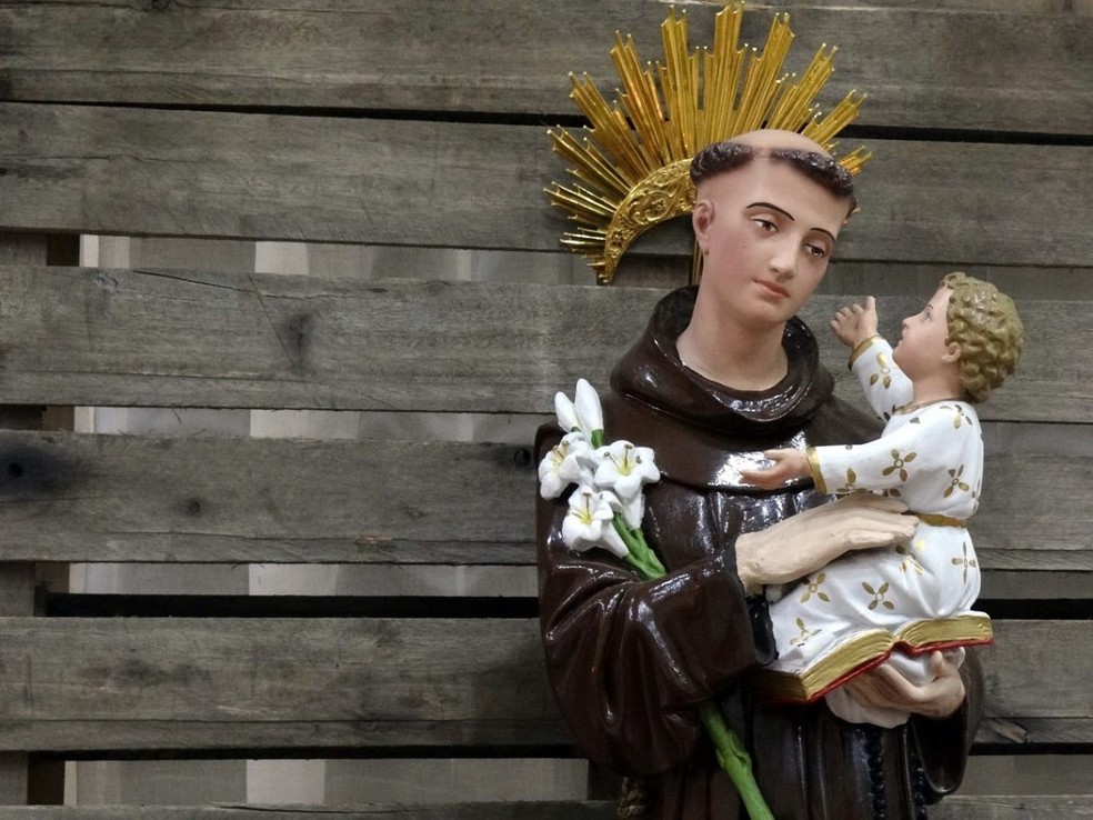 Imagem de Santo Antônio — Foto: Arquidiocese de Juiz de Fora/Divulgação