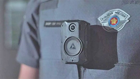 Tarcísio trocará câmeras de PMs, que decidirão se querem ou não gravar - Foto: (Reprodução/TV Globo)