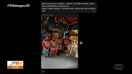 Telespectadores enviam recados para o JA1