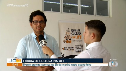Fórum de cultura da UFT será realizado nesta quarta-feira (4)