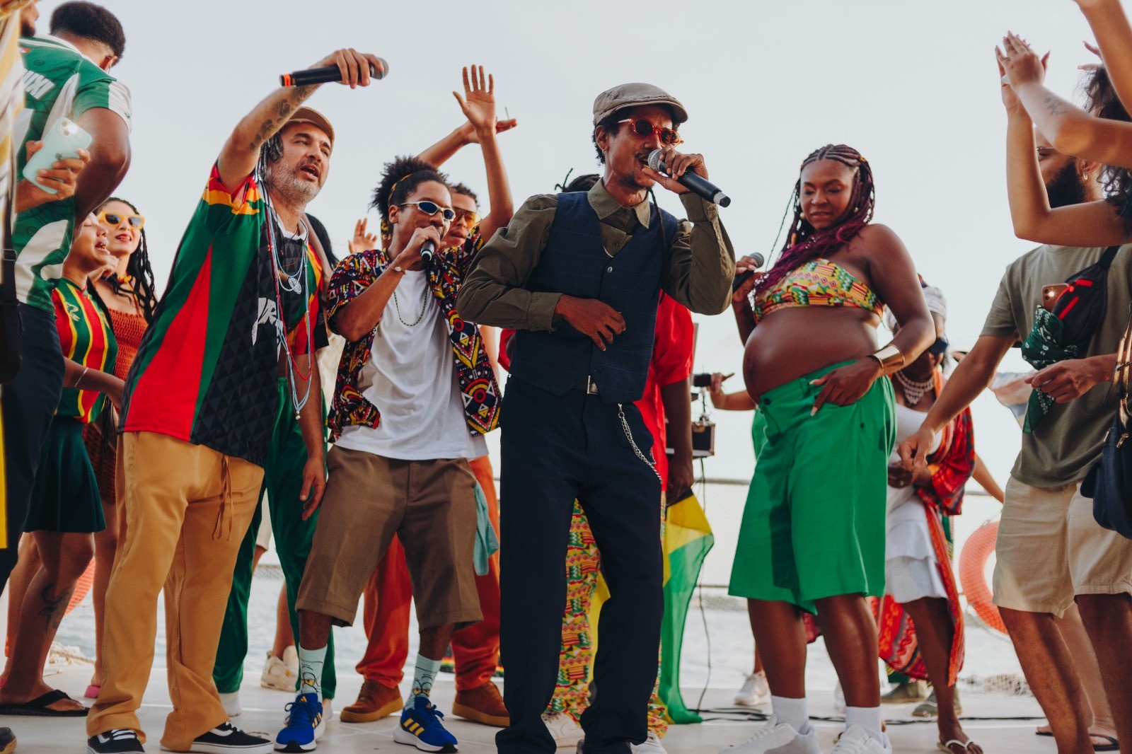 Festival une tradição e música urbana  no Centro Histórico de São Luís
