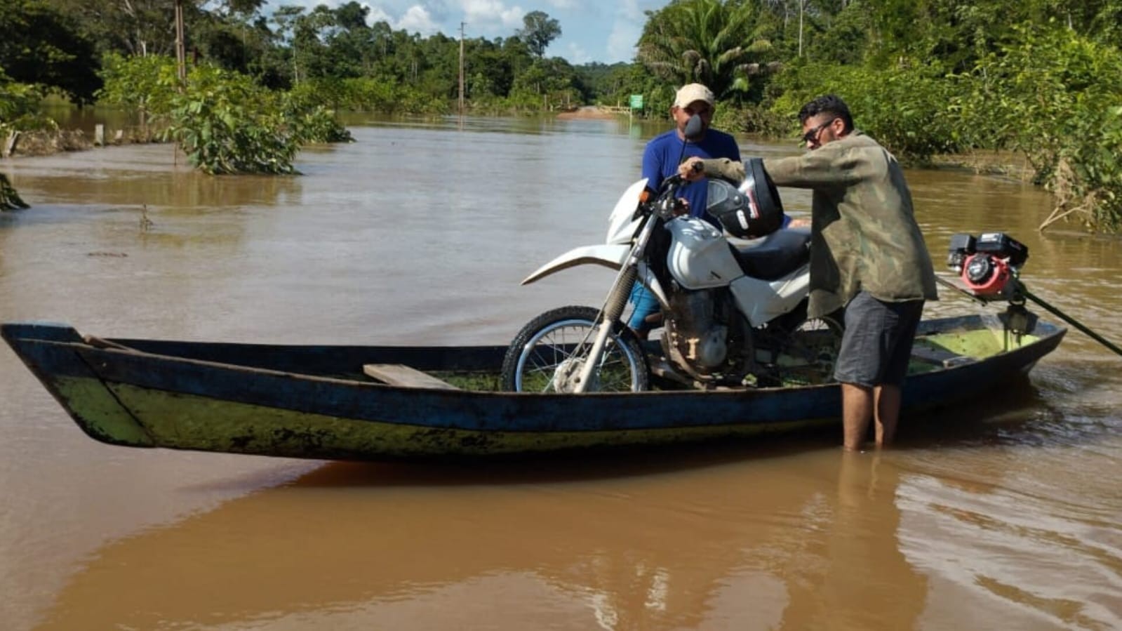 Chuvas intensas no município de Prainha deixam comunidades isoladas com destruição de pontes