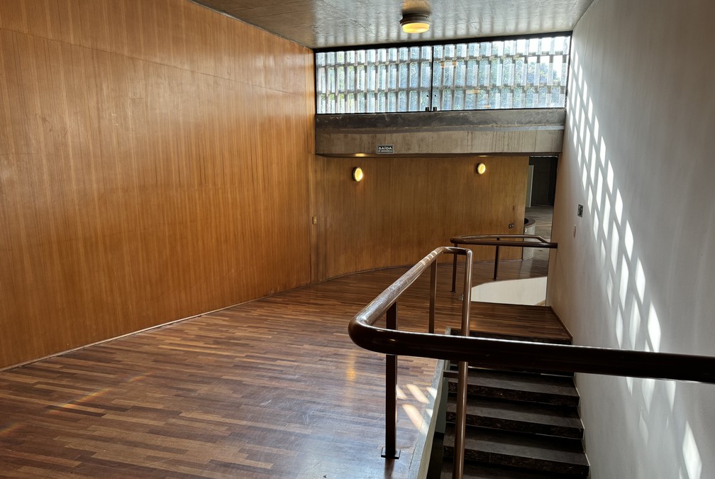 Espaços da Casa Niemeyer, na Zona Oeste de SP — Foto: Cíntia Acayaba/g1