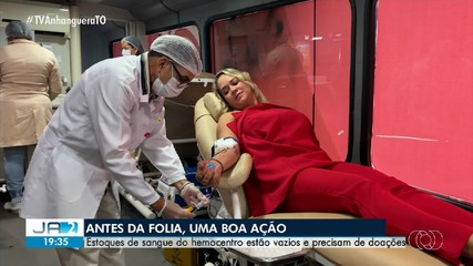 Estoques de sangue do hemocentro estão vazios e precisam de doações