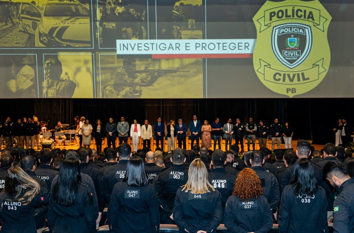 Mais 400 candidatos são convocados para nova turma do curso da formação do concurso da Polícia Civil da PB