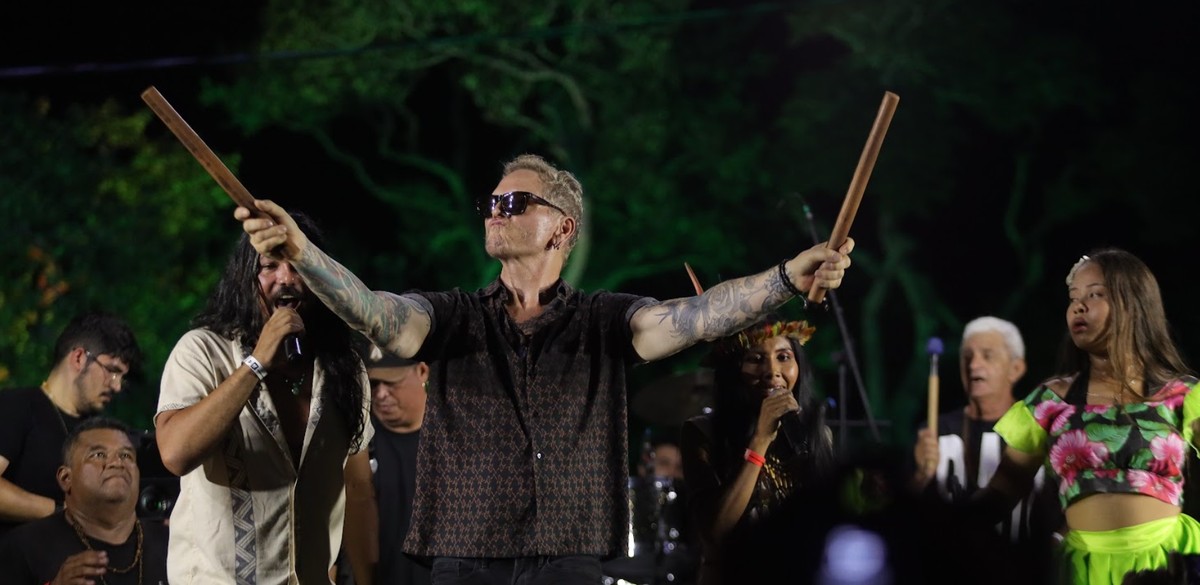 Ex-Guns N' Roses Matt Sorum e diva do soul Macy Gray se apresentam no ...