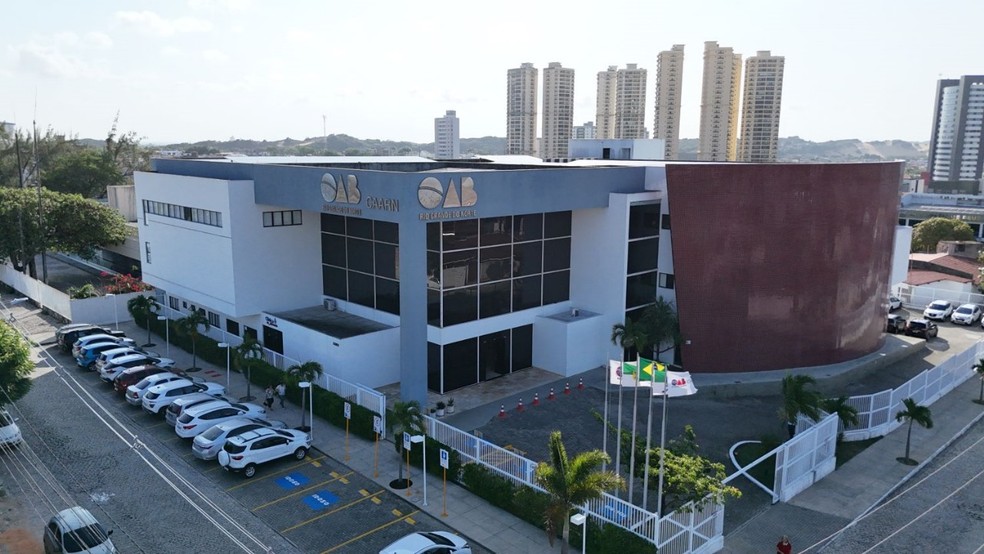Sede da OAB-RN em Natal — Foto: OAB-RN/Divulgação