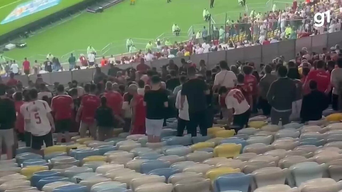 Detienen a tres argentinos por racismo en el Maracaná;  Video muestra pelea |  Rio de Janeiro