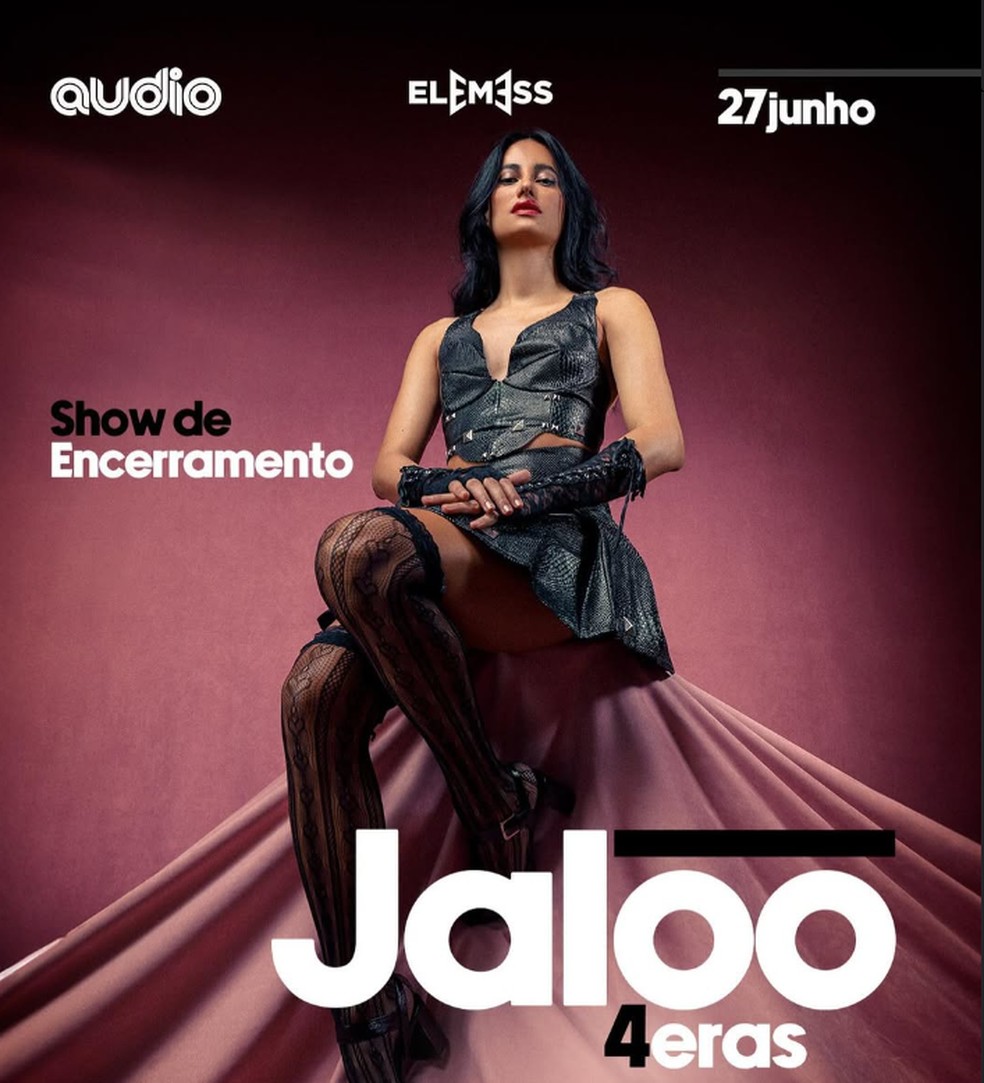 Turnê "Jaloo 4Eras" — Foto: Reprodução rede social