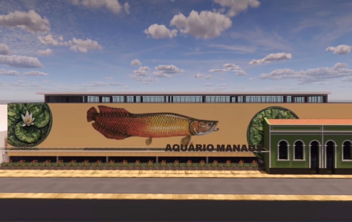 Manaus vai ganhar aquário de cinco andares com vista para o rio Negro, anuncia prefeitura