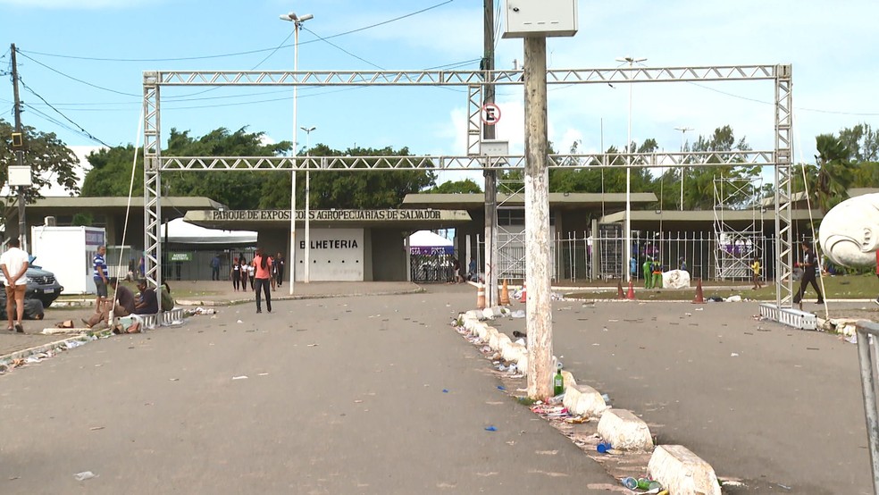 Parque de Exposições de Salvador, na Bahia — Foto: TV Bahia