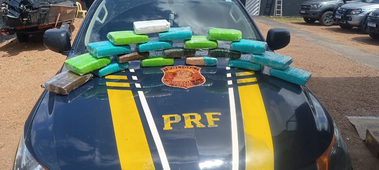 Passageiro de ônibus esconde 20 KG de maconha dentro de depuradores de ar e é pego pela PRF no Pará