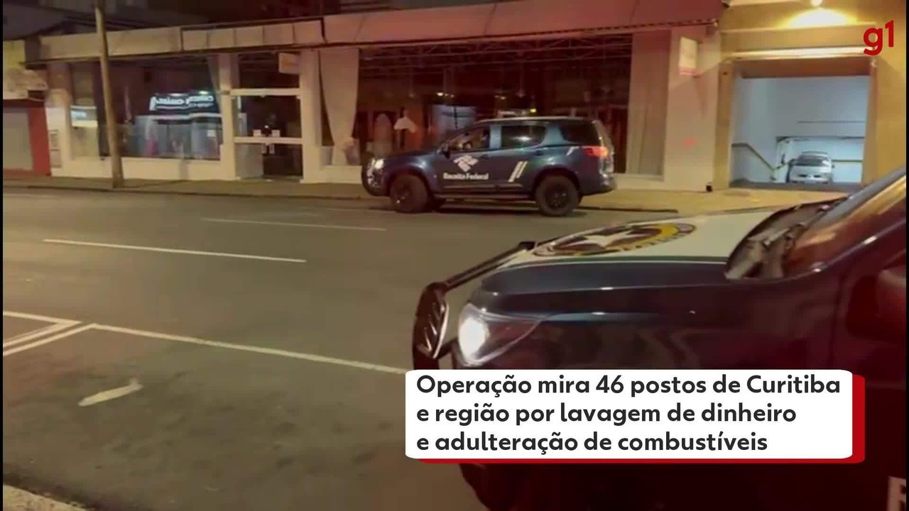 Veja lista de postos em Curitiba alvos de operação por lavagem de dinheiro e adulteração de combustíveis