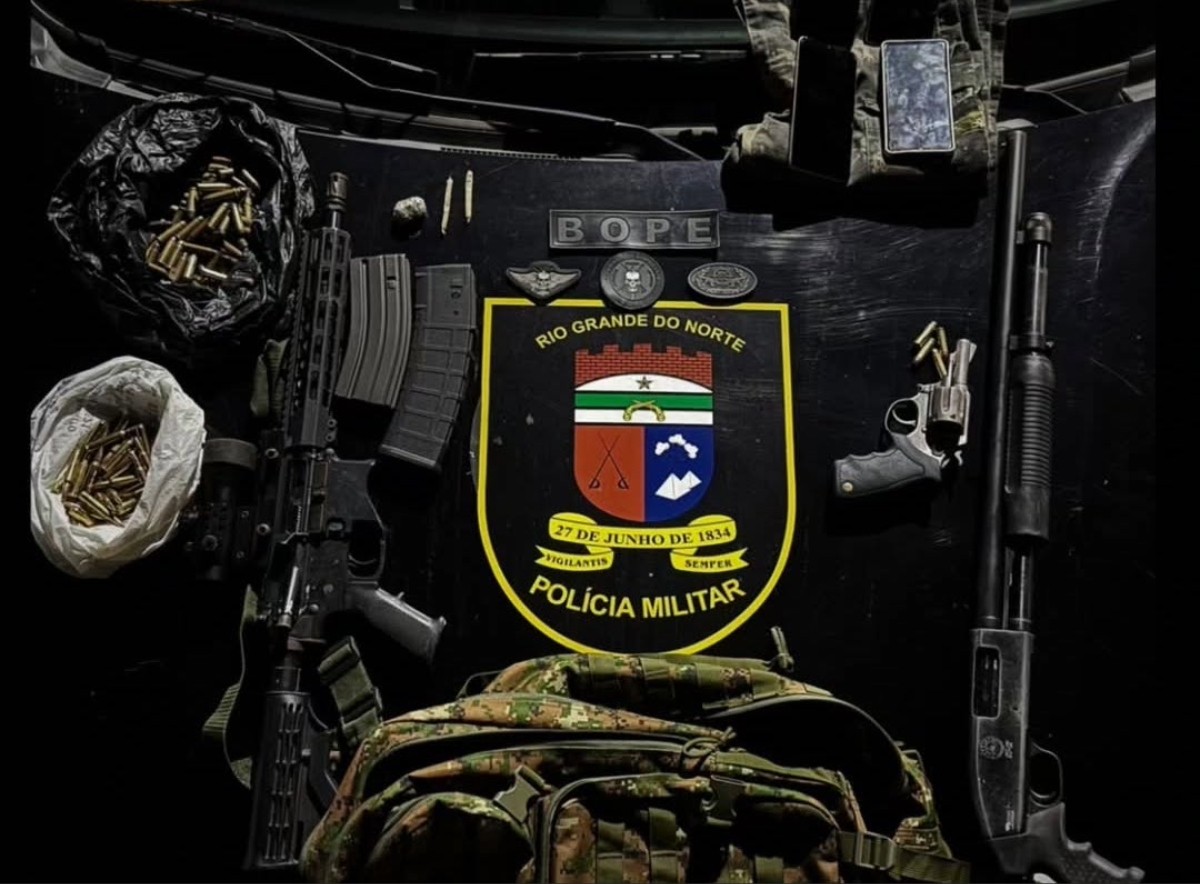 Suspeito é baleado em troca de tiros com Bope e fuzil é apreendido