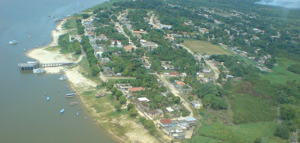 Munic&iacute;pio de Aveiro, no oeste paraense &mdash; Foto: L&uacute;cio Nunes/Arquivo Pessoal