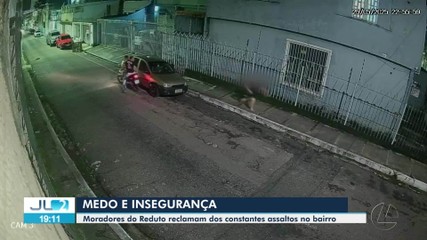 Moradores do bairro do Reduto reclamam dos constantes assaltos na área