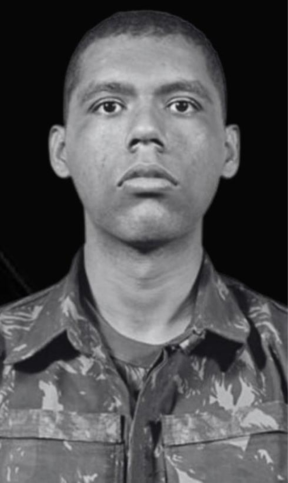 Foto do Soldado Antonio Henrique dos Santos Sousa — Foto: Reprodução / 8º Batalhão de Polícia do Exército