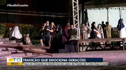 Espetáculo da Paixão de Cristo será realizada na Praça dos Girassóis