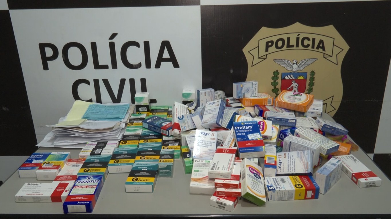 Família é presa por venda irregular de medicamentos controlados no Paraná