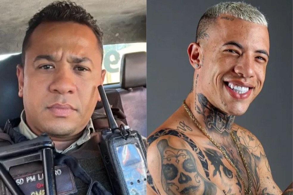 Alexandre Tchaca e Franklin Reis, suspeitos de lavar dinheiro através de rifas ilegais — Foto: Reprodução/Redes Sociais