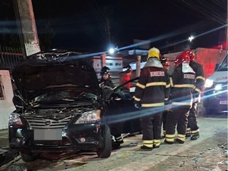 Motorista morre após colisão com poste na Zona Norte de Manaus 