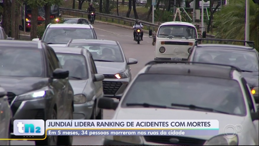Jundiaí lidera ranking de cidades com maiores números de mortes em acidentes de trânsito