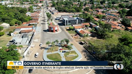 Miracema recebe estrutura de órgãos estaduais durante a ação Tocantins Presente