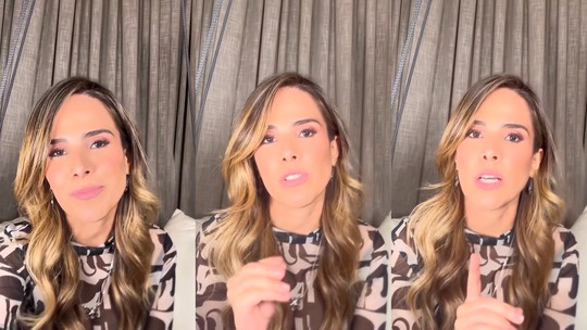 Wanessa nega agressão de Dado e diz que estava tentando voltar com o ator: 'Se desse certo, viríamos a público' - Cantora esclareceu ainda os rumores de que estaria se relacionando com Allan Souza Lima.