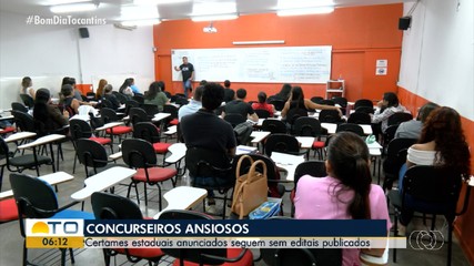 Expectativa para concursos no Tocantins movimenta cursinhos preparatórios