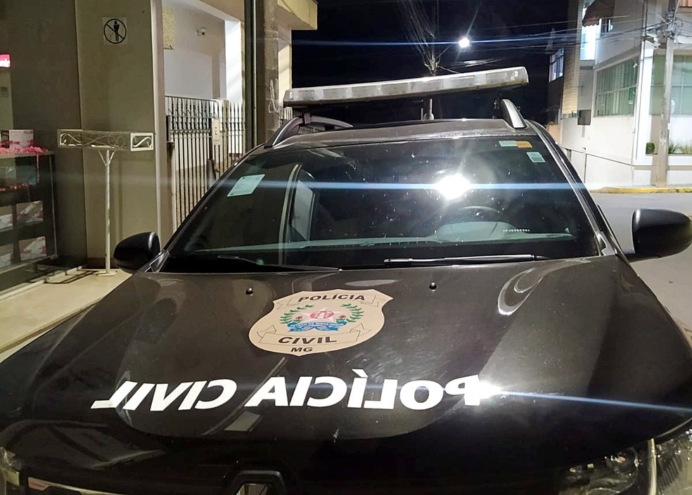 Viatura de Polícia Civil de Elói Mendes, no Sul de Minas — Foto: Polícia Civil