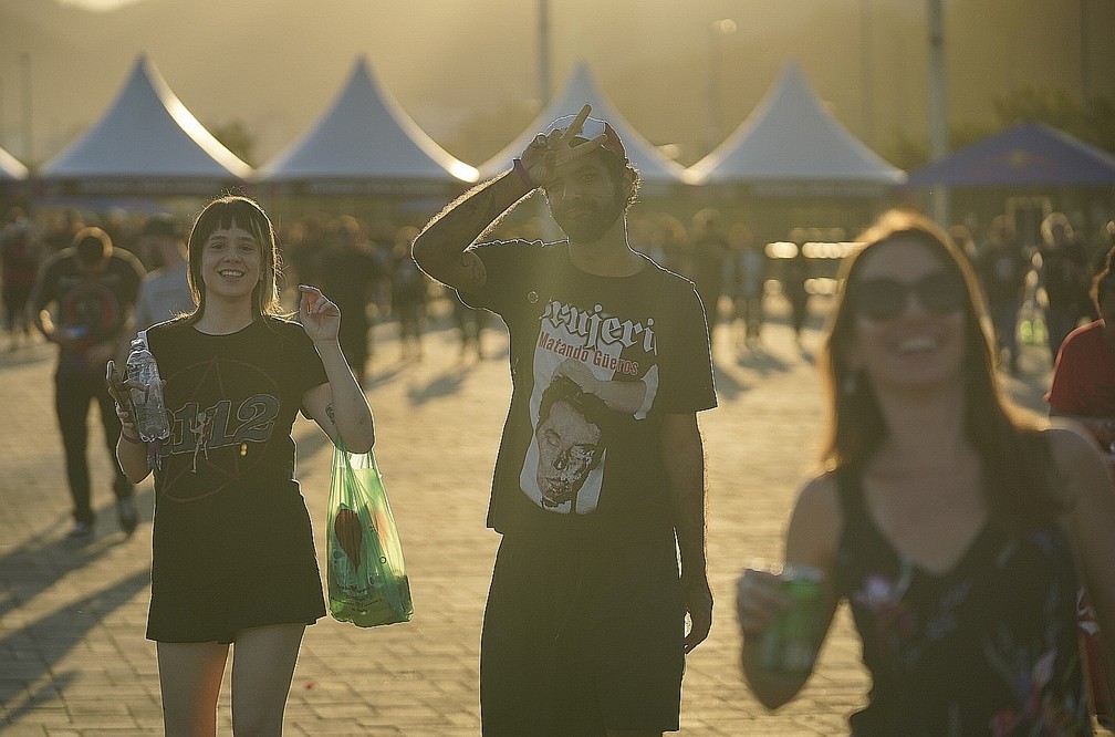 Público chega ao Rock in Rio 2022 nesta sexta (2) — Foto: Marcos Serra Lima/g1