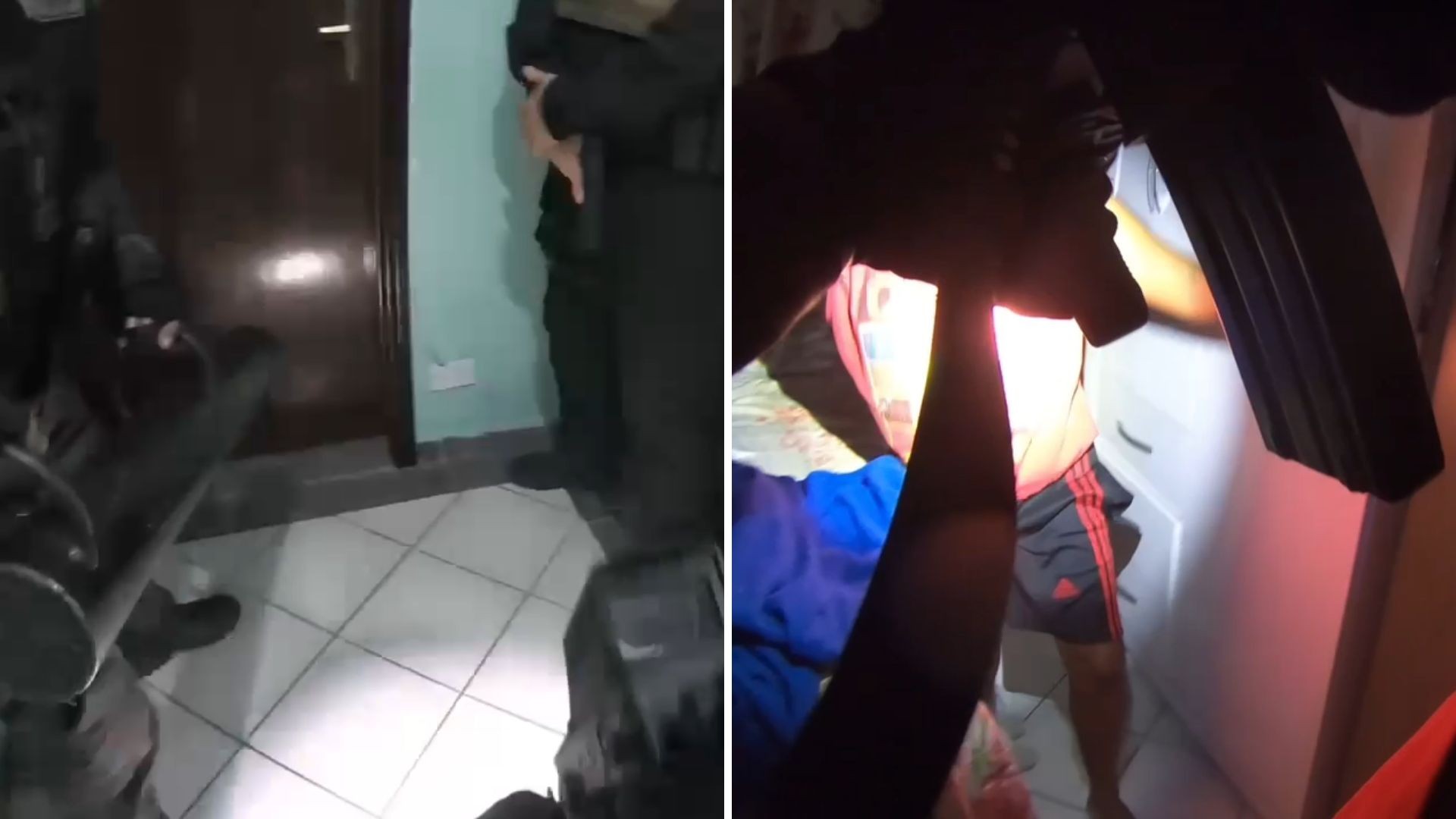 Câmera corporal da polícia mostra prisão de assassino suspeito de matar casal de empresários em SP; VEJA