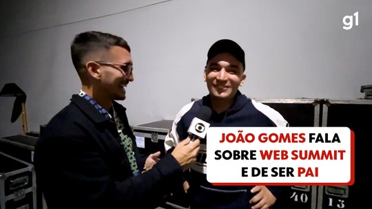 Cantor João Gomes diz que filho, de 3 meses, gosta de ouvir Zé Ramalho antes de dormir - Programa: G1 RJ 
