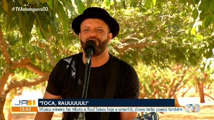 Show Metamorfose une música e poesia em tributo a Raul Seixas em Palmas