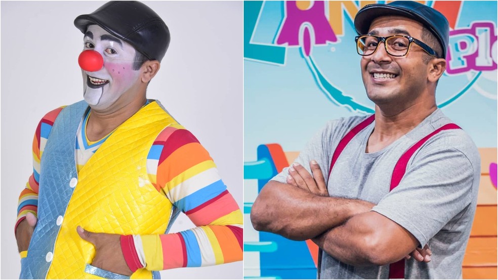 Francisco Elton Alves de Andrade, 38 anos, que interpretava o personagem "Palhaço Titolé", foi morto a tiros em Maranguape. — Foto: Arquivo pessoal