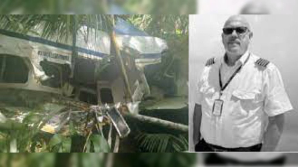 Avião cai em Sabará após pane; piloto conseguiu acionar paraquedas