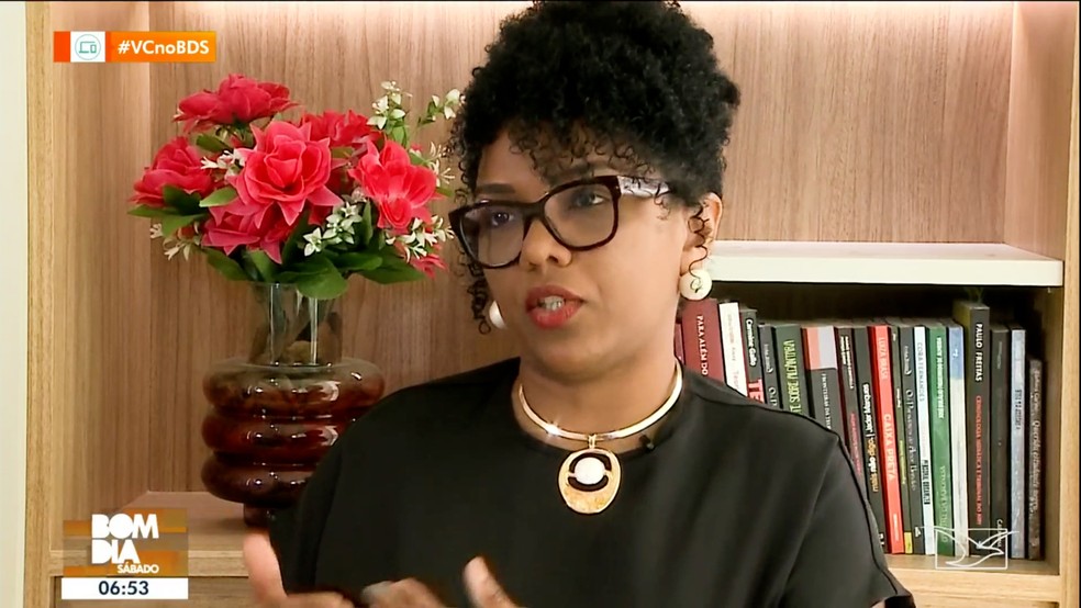 Advogada Luana Lago e filho foram vítimas de racismo, em São Luís — Foto: Reprodução/TV Mirante