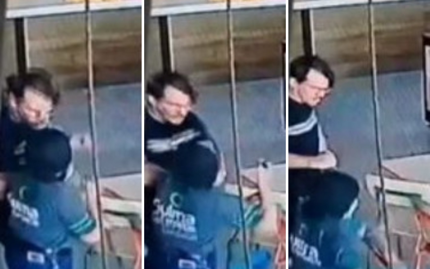 Funcionária de lanchonete diz ter sido agredida por cliente após pedir para ele levantar o pé para ela varrer; vídeo.