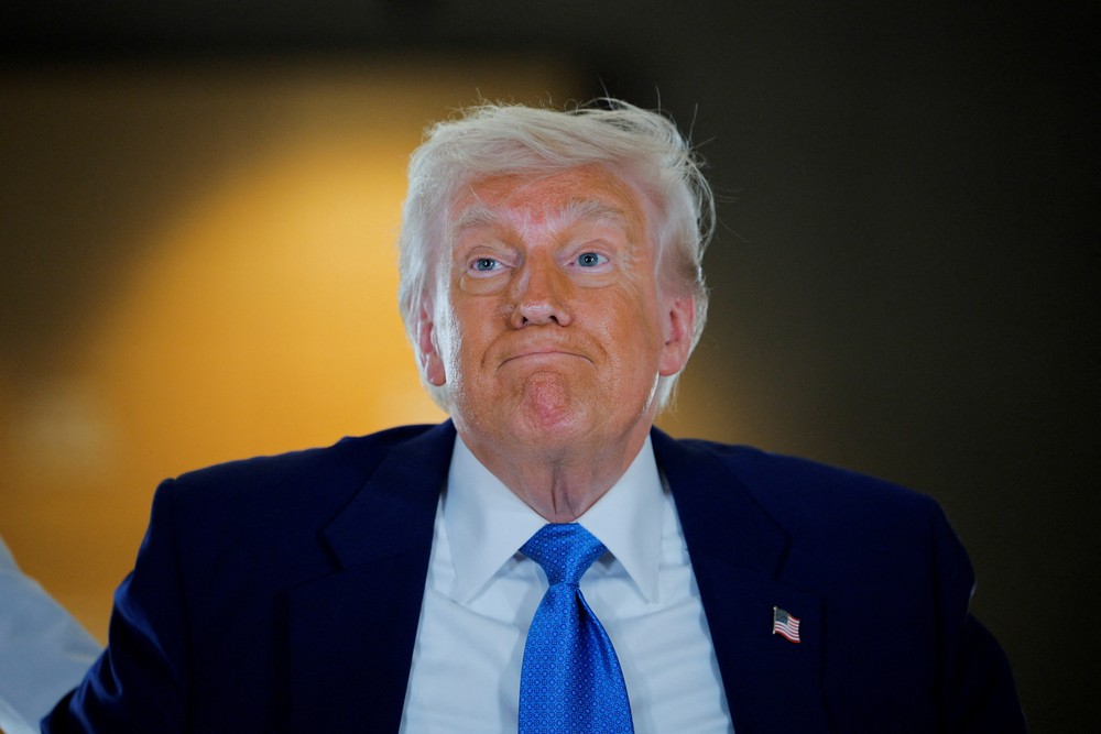 Президент США Дональд Трамп во время визита в Абу-Даби, Объединённые Арабские Эмираты. — Фото: Брайан Снайдер/ Reuters