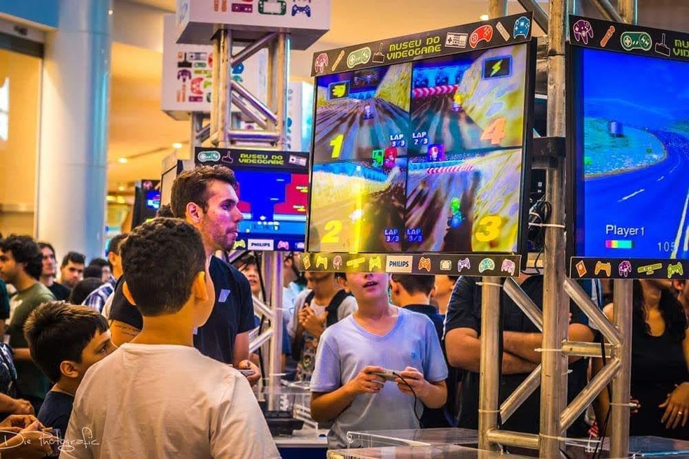 G1 - Exposição 'Super Games' traz jogos clássicos para Caruaru