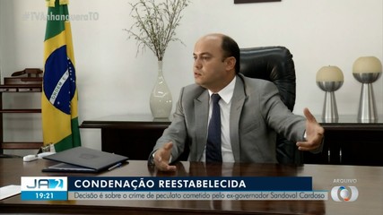 STJ restabelece condenação de Sandoval Cardoso por peculato