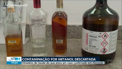Ministério da Saúde diz ter errado com caso confirmado de metanol no Tocantins